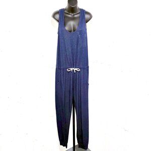 Ci Sono Blue Comfortable Jumpsuit / Romper / Overalls Size Large